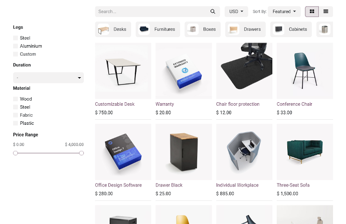 sale products