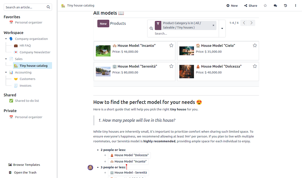 present your content in its best form, and integrate dynamic data from all your business apps