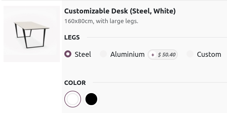 Set up unique product pricing, variants, and categories that integrate with eCommerce, Inventory, and Manufacturing.